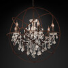 Миниатюра фото подвесная люстра 5014-d6 rusty delight collection 5014-d6 rusty | 220svet.ru