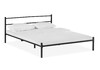 Миниатюра фото кровать двуспальная  woodville фади 160х200 черная 491588 | 220svet.ru
