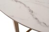 Миниатюра фото стол обеденный круглый garda decor 33fs-dt3022-bbs | 220svet.ru