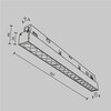Миниатюра фото трековый магнитный светодиодный светильник maytoni points exility tr031-4-18wtw-dd2-w | 220svet.ru
