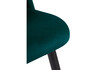 Миниатюра фото стул woodville gabi 1 green / black 15378 | 220svet.ru