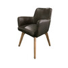 Миниатюра фото полукресло roomers c0097-1d/java black #24 | 220svet.ru