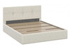 Миниатюра фото двуспальная кровать woodville манака 160х200 бежевая 585396 | 220svet.ru