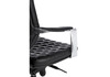 Миниатюра фото стул woodville isida black / satin chrome 15428 | 220svet.ru