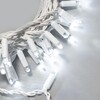 Миниатюра фото гирлянда нить с эффектом бегущий огонь 1,9м белая 24в 160 led провод белый пвх ip54 ltc pst160-8-1w | 220svet.ru