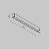 Миниатюра фото трековый магнитный светильник maytoni radity points tr082-4-18wtw-m-b | 220svet.ru