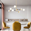 Миниатюра фото потолочная люстра на штанге inodesign abstraction balls 320.08 | 220svet.ru