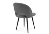 Миниатюра фото стул на металлокаркасе woodville курбис темно-серый (zd 995) / черный 642911 | 220svet.ru