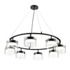 Миниатюра фото подвесная люстра lumion natalina 8232/8y черный | 220svet.ru