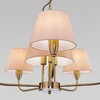 Миниатюра фото подвесная люстра eurosvet 60153/8 латунь | 220svet.ru