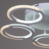 Миниатюра фото светодиодная люстра reluce 09820-3.3-05 wh | 220svet.ru