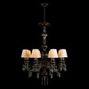 Миниатюра фото подвесная люстра loft it grace 10203/8 black | 220svet.ru
