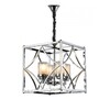 Миниатюра фото подвесная люстра lumina deco quadrato ldp 1223-4 chr | 220svet.ru