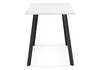Миниатюра фото стол деревянный woodville ремли белый / черный 584294 | 220svet.ru
