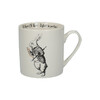 Миниатюра фото кружка с белым кроликом алиса в стране чудес 350 мл v&a kitchen craft | 220svet.ru