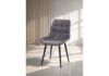 Миниатюра фото стул поворотный на металлокаркасе woodville челси 360 к темно-серый (zd 995) / золотой np 632467 | 220svet.ru