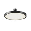 Миниатюра фото трековый светодиодный светильник светильник maytoni plato flarity tr153-1-10w4k-b | 220svet.ru