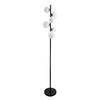 Миниатюра фото торшер arte lamp gemini a2243pn-6bk | 220svet.ru
