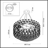 Миниатюра фото подвесная люстра odeon light buckle 4989/12 | 220svet.ru