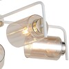 Миниатюра фото потолочная люстра illumico il8248-5cou-79 wh gd | 220svet.ru