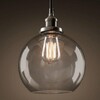 Миниатюра фото подвесной светильник imperium loft clear glass sphere cloche 73694-22 | 220svet.ru