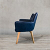 Миниатюра фото полукресло roomers c0097-1d/blue  #b126 | 220svet.ru