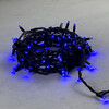 Миниатюра фото гирлянда нить 10м синяя 220в, 100 led, провод черный каучук, ip65 ltc ll100-1-2b | 220svet.ru