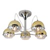 Миниатюра фото потолочная люстра lumina deco veroni ldc 1029-5 gd | 220svet.ru