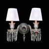Миниатюра фото настенный светильник baccarat 2 clear | 220svet.ru
