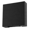 Миниатюра фото уличный настенный светильник uniel ulu-p33b-4w/4000k ip65 black ul-00013622 | 220svet.ru