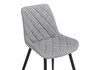 Миниатюра фото стул woodville баодин б/к светло-серый / черный 517120 | 220svet.ru