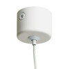 Миниатюра фото светильник потолочный feron ml1008 barrel luna levitation на подвесе mr11 35w 230v, белый 40*250 51376 | 220svet.ru