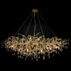 Миниатюра фото подвесная люстра loft it bijout 10067/1800 gd | 220svet.ru