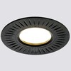 Миниатюра фото встраиваемый светильник ambrella light classic a507 bk | 220svet.ru