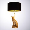 Миниатюра фото настольная лампа arte lamp ginan a4013lt-1go | 220svet.ru