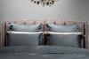 Миниатюра фото пододеяльник сатин зеленый  200*220 garda decor 130hb-00051 | 220svet.ru