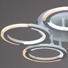 Миниатюра фото светодиодная люстра reluce 09820-3.3-05 wh | 220svet.ru