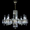 Миниатюра фото подвесная люстра artglass ingeborg viii. ce | 220svet.ru