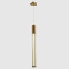 Миниатюра фото подвесной светодиодный светильник crystal lux lineup sp11w led brass | 220svet.ru