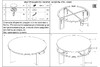 Миниатюра фото стол журнальный garda decor 57el-10082 | 220svet.ru