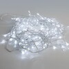 Миниатюра фото уличная светодиодная гирлянда eurosvet бахрома 230v 100-102 белый | 220svet.ru