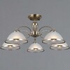 Миниатюра фото потолочная люстра illumico il0596-5csq-25 ab arezzo | 220svet.ru