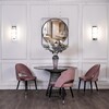 Миниатюра фото стул велюр пепельно-розовый garda decor 30c-1228f lpi | 220svet.ru
