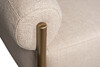 Миниатюра фото диван двухместный серый garda decor gy-18842 | 220svet.ru