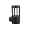 Миниатюра фото фасадный светильник arte lamp carcassa a4666al-1bk | 220svet.ru