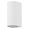 Миниатюра фото светильник садово-парковый feron dh023,на стену, gu10 mr11 230v, серый | 220svet.ru