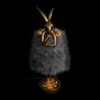 Миниатюра фото подвесной светильник loft it lapine 10315/a grey fluff | 220svet.ru