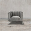 Миниатюра фото кресло арам roomers s0280-1d/ar108-34#grey | 220svet.ru