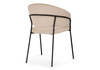 Миниатюра фото стул woodville лео бежевый / черный 528455 | 220svet.ru