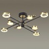 Миниатюра фото потолочная светодиодная люстра odeon light denzel 4321/63cl | 220svet.ru